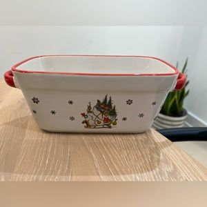The grinch Christmas loaf pan baking dish
